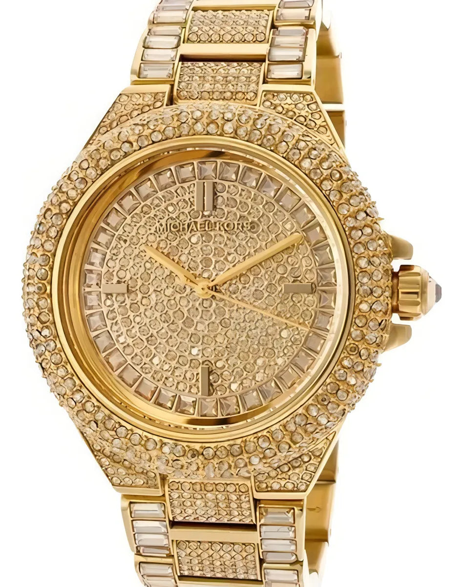 Relógio Michael Kors 100% Original Cravejado Em Pedra