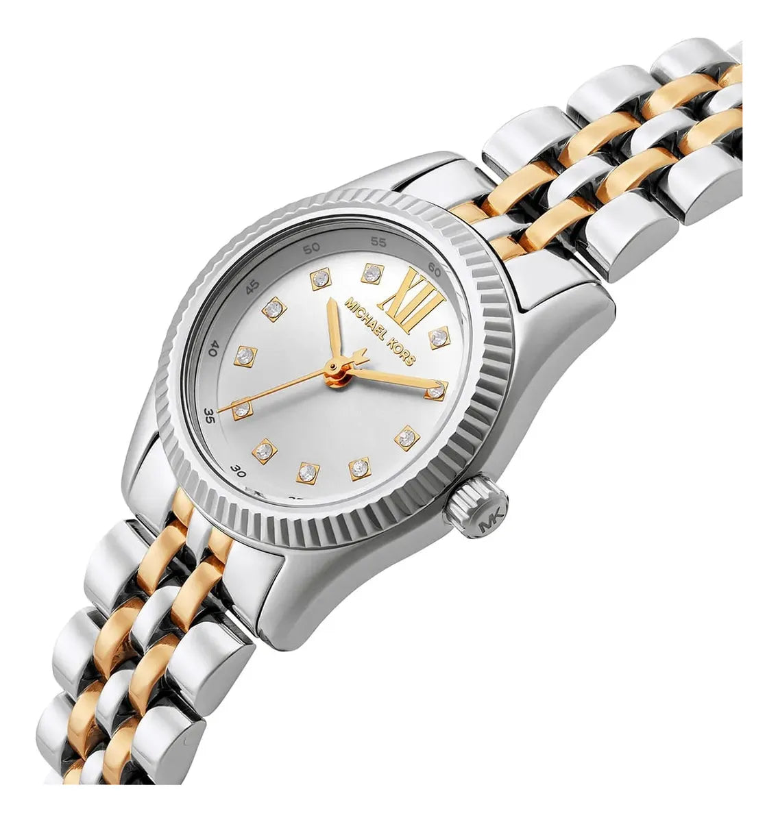 Relógio Michael Kors Misto Feminino Prata/dourado